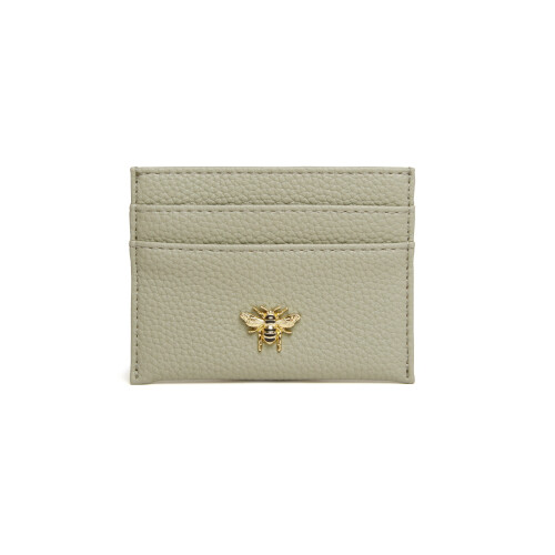 (Pistachio) Vegan Leather Small Card Holder