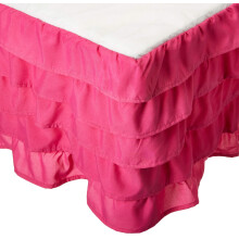 Elegant Comfort Luxurious Premium Quality 1500 Count Count Count Wrinkle and Fade resistant a une jupe de lit multi-eboulements en microfibre egy