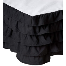 Elegant Comfort Luxurious Premium Quality 1500 Count Count Count Wrinkle and Fade resistant a une jupe de lit multi-bouche a bouteille en microfi