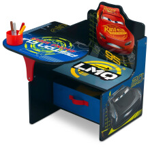 Bureau Chaise Delta Children avec Rangement, Disney/Pixar Cars