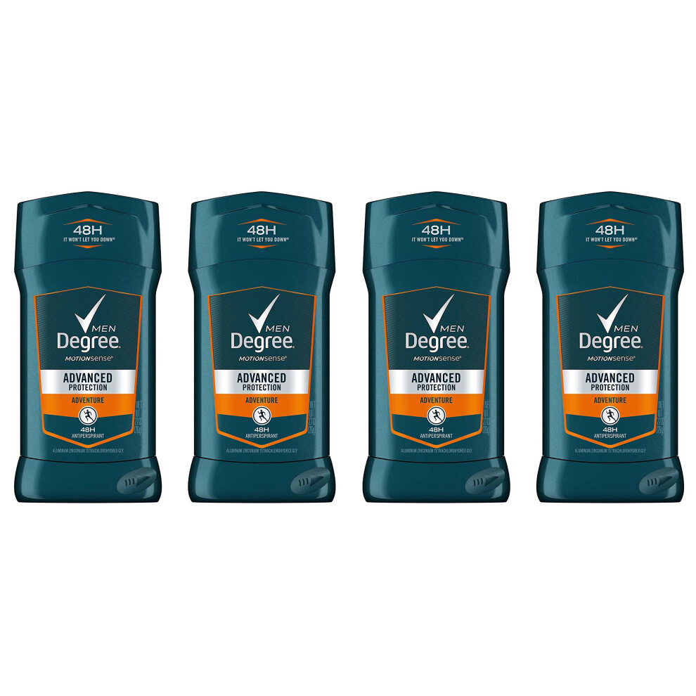 ??D?E? Pt????? Degree Men Advanced Protection Antiperspirant Deodorant Adventure 2.7 Ounce (Pack Fo 4)