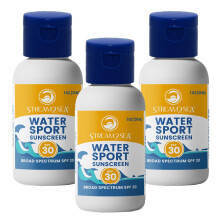 SPF 30 Βιοδιασπώμενο Αντηλιακό | 1 Fl oz Ταξιδιωτικό Μέγεθος Συσκευασία των 3