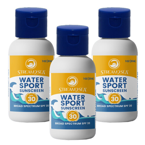 SPF 30 Βιοδιασπώμενο Αντηλιακό | 1 Fl oz Ταξιδιωτικό Μέγεθος Συσκευασία των 3