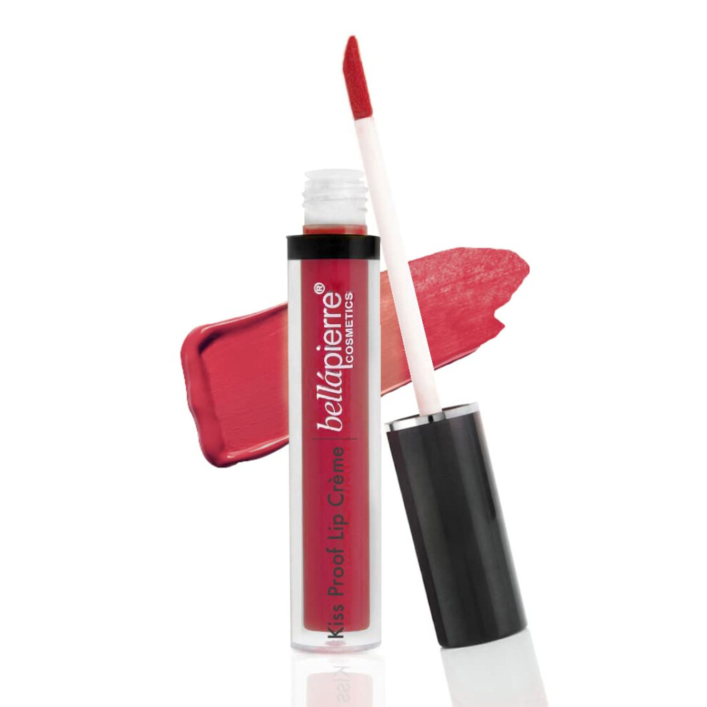 Bellapierre Kiss Proof Matte Lip Creme Red Lipstick Hothead