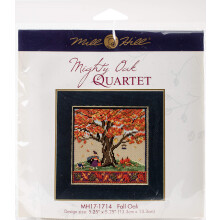 Fall Oak kralen telpatroon Mill Hill 2017 Mighty Oak Quartet Series MH171714