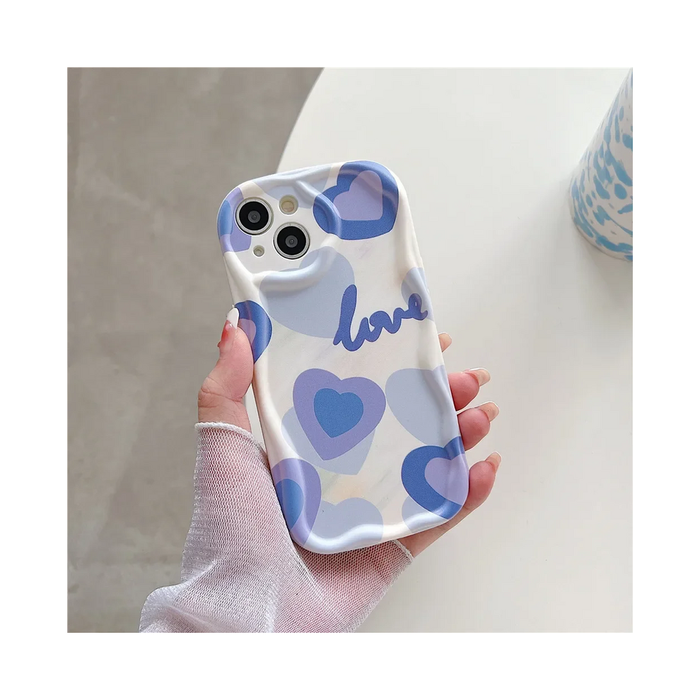 (9, For Xiaomi 14T) Luxury Wavy Edge Cartoon Phone Case For Xiao Cream 967854933352