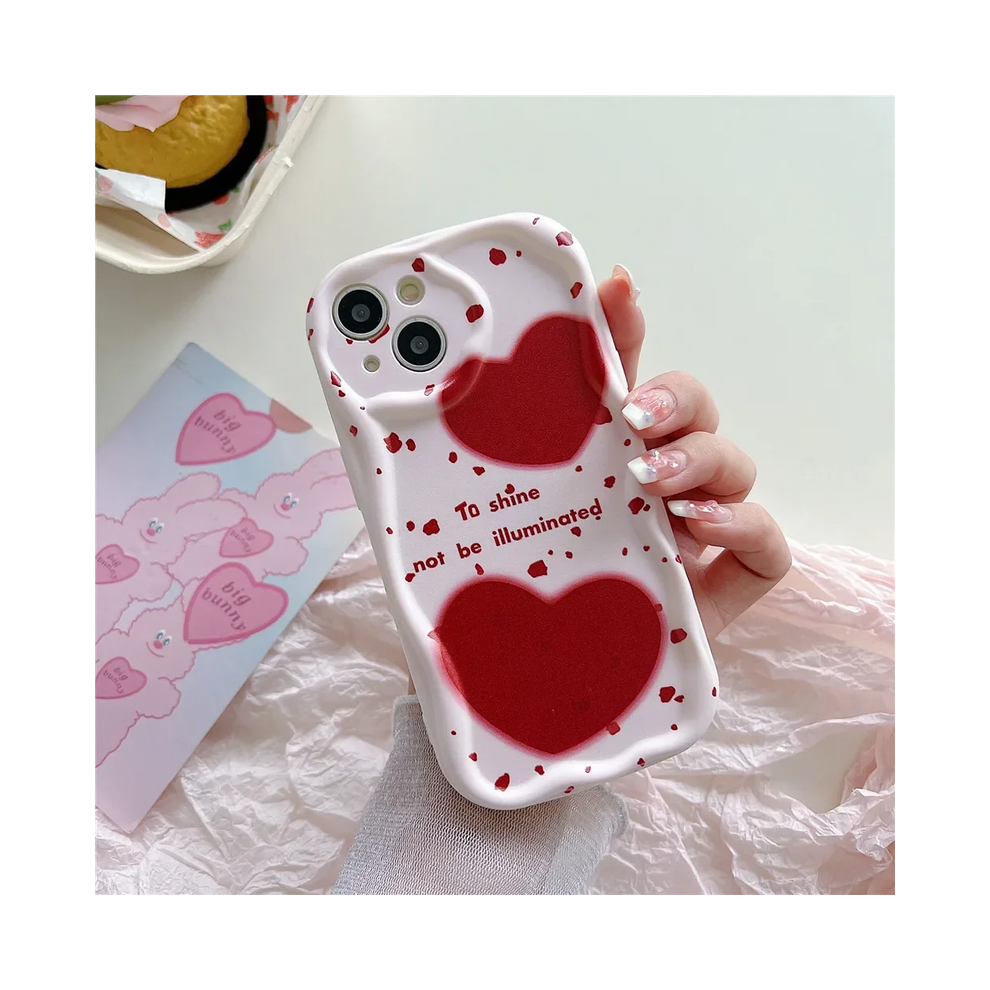 (7, For Xiaomi 14T) Luxury Wavy Edge Cartoon Phone Case For Xiao Cream 967854933512
