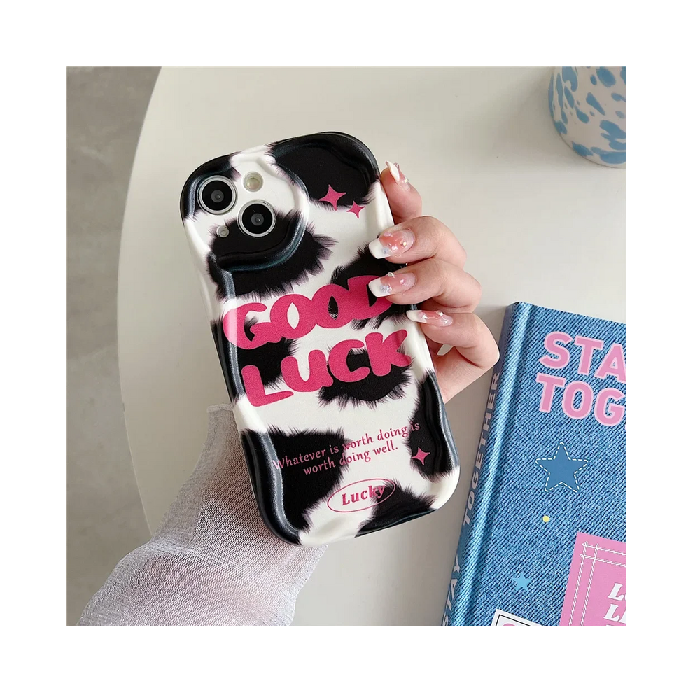 (3, For Xiaomi 14T) Luxury Wavy Edge Cartoon Phone Case For Xiao Cream 967854933833