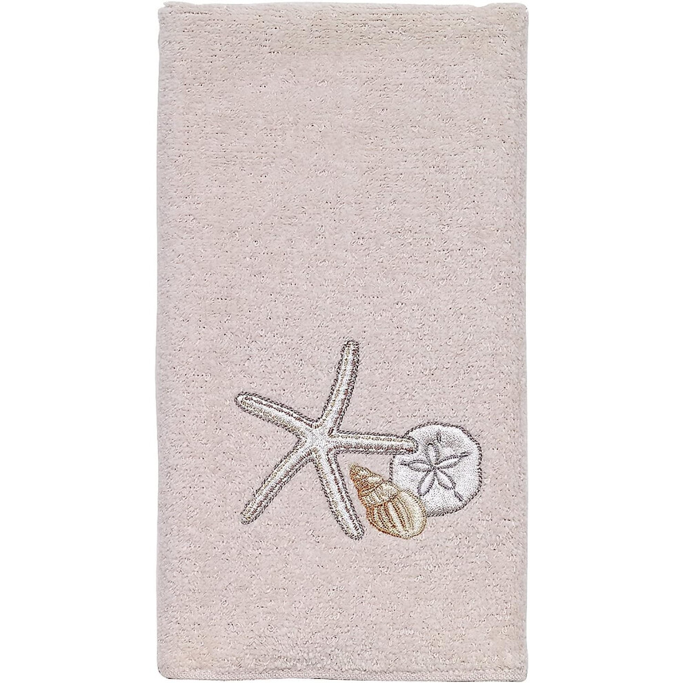 Avanti Linens - Serviette de bain en coton doux et absorbant, inspir   e de la plage (collection Seaglass)