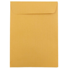 JAM PAPER Φάκελοι Ανοιχτού Τέλους 5 1/2 x 7 1/2 - Καφέ Kraft Manila - 50/Συσκευασία