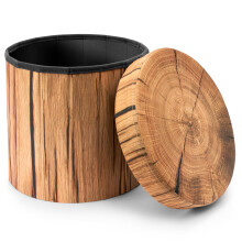 Sorbus trd stubbe pall leksak frvaring ottoman 15 tum falska trd stubbar timmerstol lagring konstgjord trdstam perfekt fotpall barn leksak br