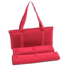 C&H Solutions Bolsa blanda Mah Jongg burdeos Bolsa vac   a Bolsa de transporte Mah jongg