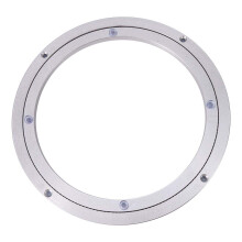 Tungt aluminiumslegeringsspille, der lejer m?bler, roterende b?rende pladespiller Runde spisebord Glat drejelig plade (st?rrelse: 10 tommer)