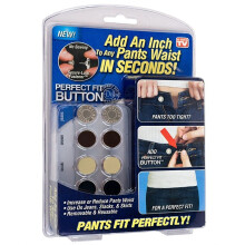 Tlactko FQTANJU 1 Set Perfect Fit Instant prid nebo zmen palec jakhokoli pasu kalhot behem nekolika sekund.