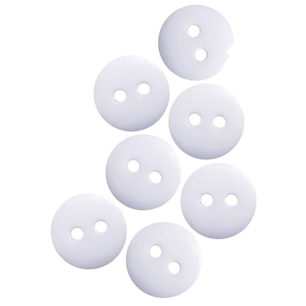 Ndc Kn Pfe Zum N Hen Und Basteln, Arktisch Wei , 100 St Ck-image