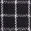 DII Black Checked Plaid Throw 2