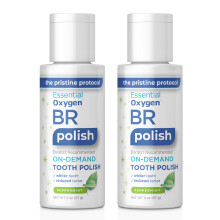 Essential Oxygen BR On-Demand Zahnpolitur Pfefferminzwei   2 Unzen (2er-Pack)