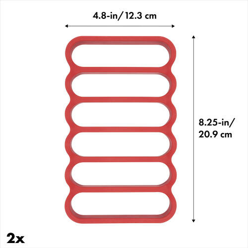 OXO OXO Good Grips Σιλικόνης Ράφια Ψησίματος, 2-Πακέτο 1
