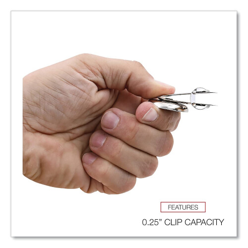 Universal Universal UNV31261 Bulldog Magnetic Clips - Medium Nickel (12/pack) 2