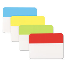 Universal UNV99021 Selbstklebende 2-Zoll-Registerkarten ? verschiedene Farben (40/Packung)