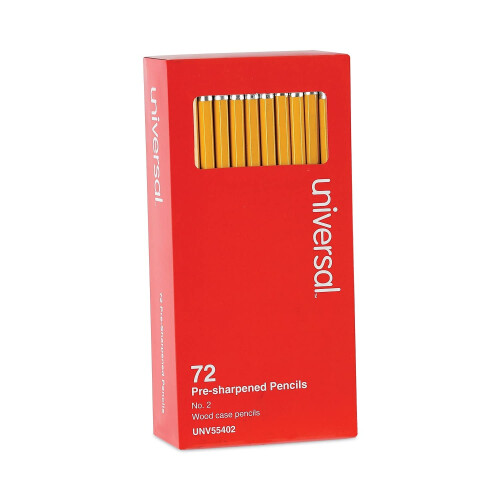 Universal Universal UNV55402 Vorgespitzter Holzbleistift Nr. 2 HB (72/Packung) 1
