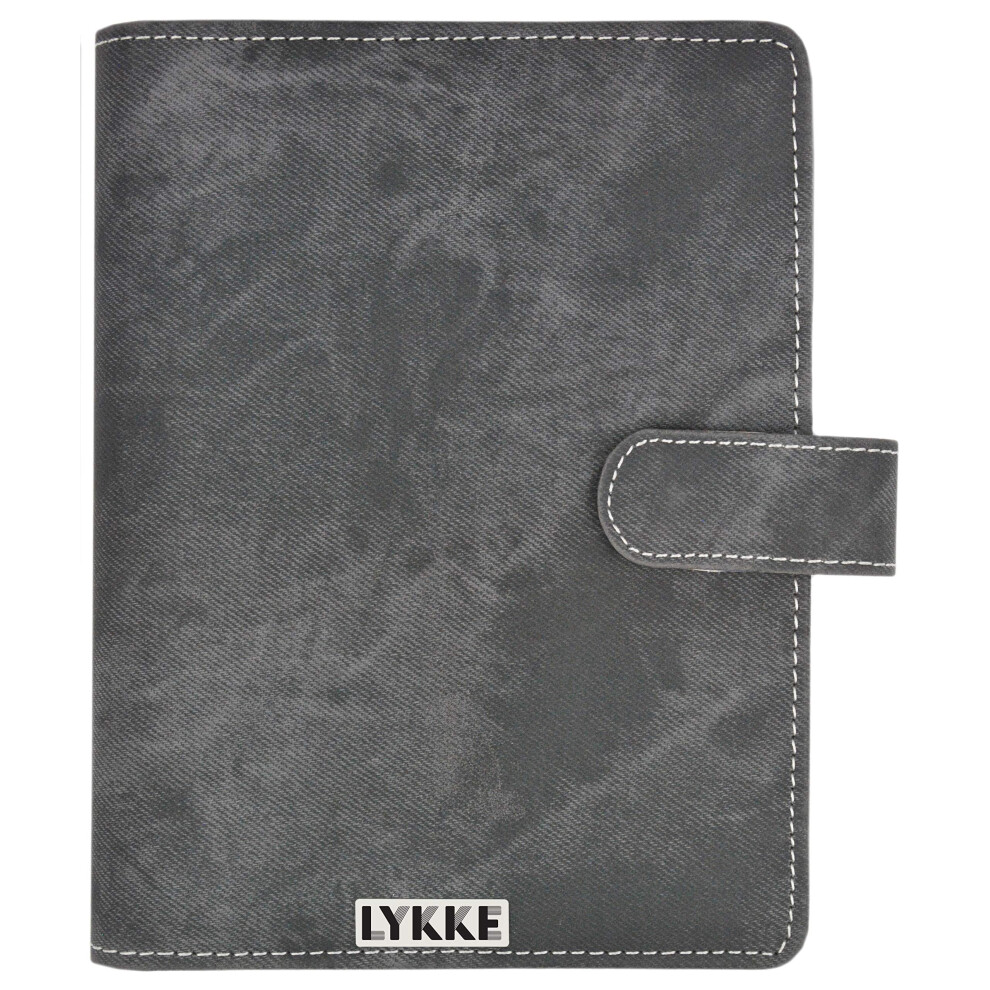 Lykke Dubbelpuntige Naalden Cadeausets (Kleine US 0-5 Set in Grijs Denim Tasje)