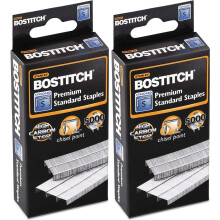 Bostitch Premium Standard-Heftklammern, Vollstreifen, 0,25 Zoll Schenkel, 5.000 pro Karton (SBS191/4CP)