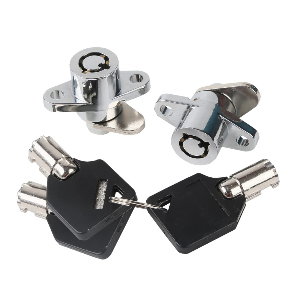 Xmt-Moto Hard Saddlebag Locks Set Fits For Harley Davidson Touring Road Glide King 1993-2013 Black 611355521708