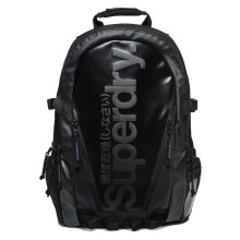 Superdry Men's Mono Tarp Backpack  Black  One Size