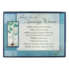 Abbey Gift 11"""" x 1"""" x 5"""" Inches (Abbey & CA Gift) Blue Amazing Woman Skrbrda Flerfrgad