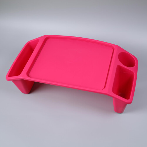 Basicwise QI003253P Παιδικό Τραπέζι Lap Desk, Φορητό Τραπέζι Δραστηριοτήτων, Ροζ 2