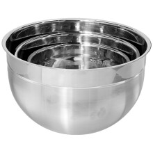 KitchenGrips Nerezov mixovac ndoba 3dln/sada 1,5 3 5 Quart