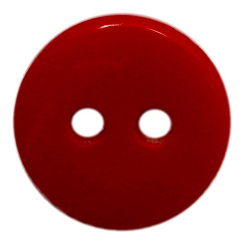 NDC True Red Sewing Craft Buttons 100 st 1