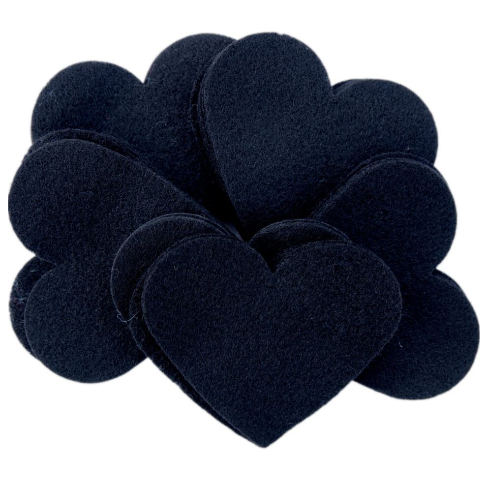 Playfully Ever After 3 Zoll 28-Teilige Filzherzen (Schwarz)-image