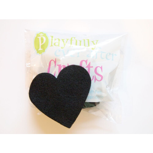 Playfully Ever After 3 tommer 28 pc filthjerter (sort) 1