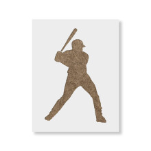 Baseball Player Stencil - Baseball Player MLB Stencil Kid Stencil Homerun Stencil Baseball skabelon