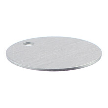 Balenie 50 kusov CleverDelights 1"""" okr hle raziace polotovary hr bka 20 (.031"") hlin k otvor 3/32"""" kruhov t tky