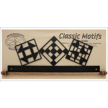 Ackfeld 12"""" Stofholder CHRCL Quilt Block StofCharcoal