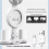Rechargeable Led Table Lamp with Fan for Study Desk Lamp Reading Light 4