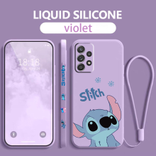 (A33Tvlt01, for Samsung A13 5G) Stitch Lilo  Angel Phone Case For Samsung Galaxy A