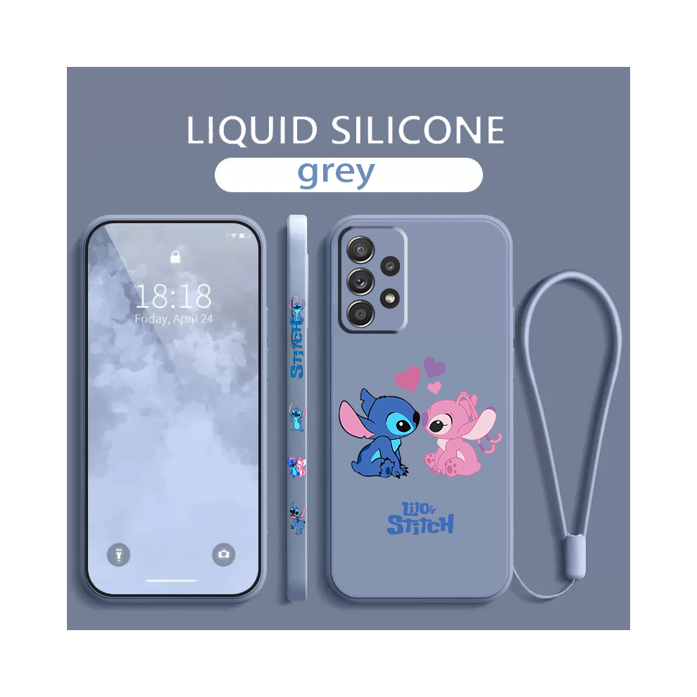 (A33tgry03, For Samsung A12 5G) Stitch Lilo Angel Phone Case For Samsung Galaxy A 967855046655