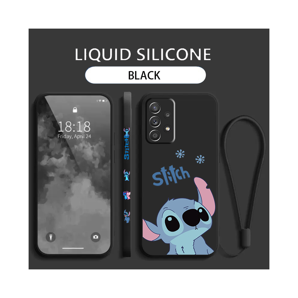 (A33tblk01, For Samsung A72 5G) Stitch Lilo Angel Phone Case For Samsung Galaxy A 967855047843