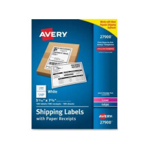 AVE27900 - Averyreg; Verzendlabels met bon 5-1/16 x 7-5/8 100 stuks (27900)