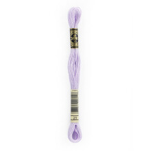 DMC 6-strengs broderi bomuld 8,7 yd - Ultra Light Lavender