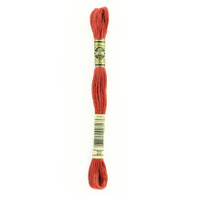 DMC 6 -streng broderi bomuld 8.7yd - Alizarin