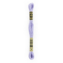 DMC 6 -streng broderi bomuld 8.7yd - bleg lavendel