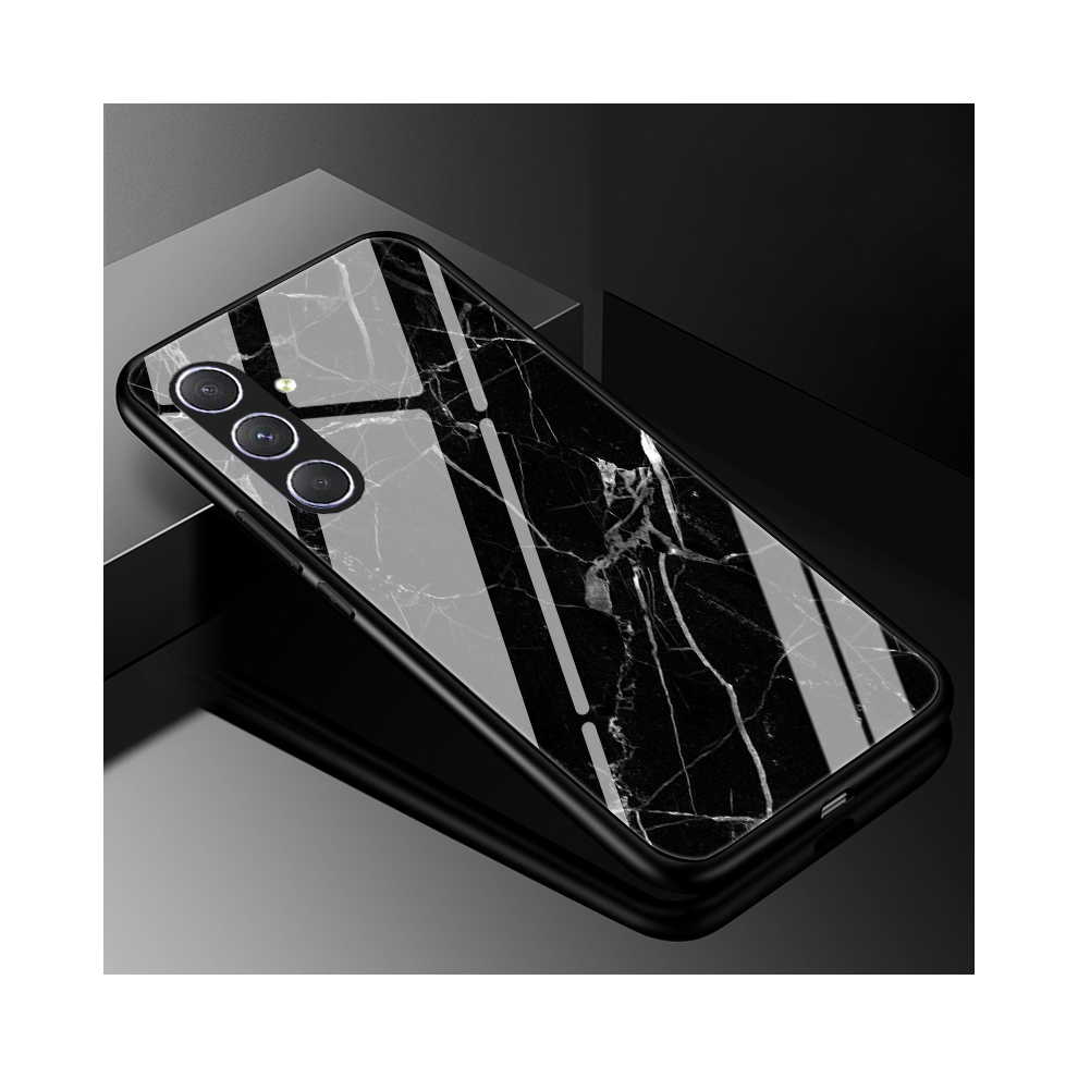 (9, For Galaxy A25 5G) Tempered Glass Phone Case For Samsung Galaxy A55 A 967855073729