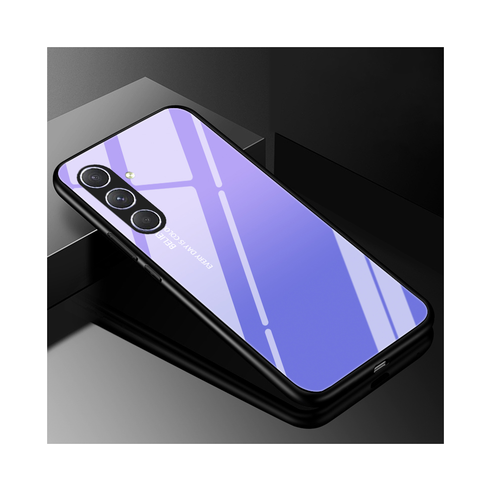 (15, For Galaxy A25 5G) Tempered Glass Phone Case For Samsung Galaxy A55 A 967855074061