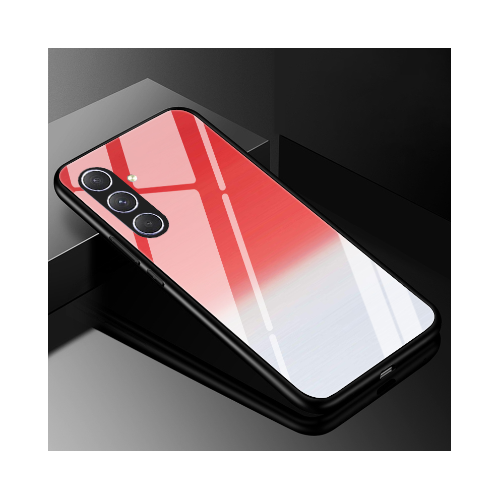 (17, For Galaxy A35 5G) Tempered Glass Phone Case For Samsung Galaxy A55 A 967855074139