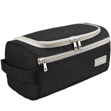 Pantheon Toalettvska fr mn - Rese-toalettvska Tvttvska Hngande Dopp Kit Raksats fr badrumsdusch - Resevska fr mn Hngande toalettartik